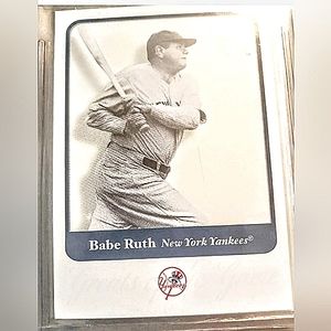 Fleer 2001 Babe Ruth Greats of Game #3 Card GEM MINT